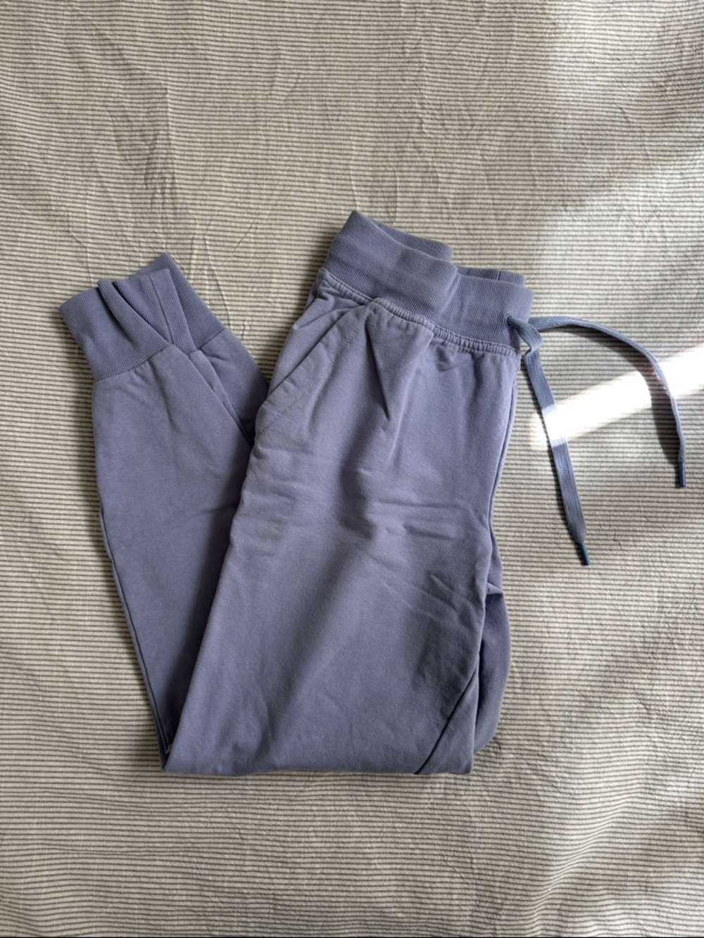 NEW Womens Lavender Jogger Pants - Comfortable Pull-On Bottoms